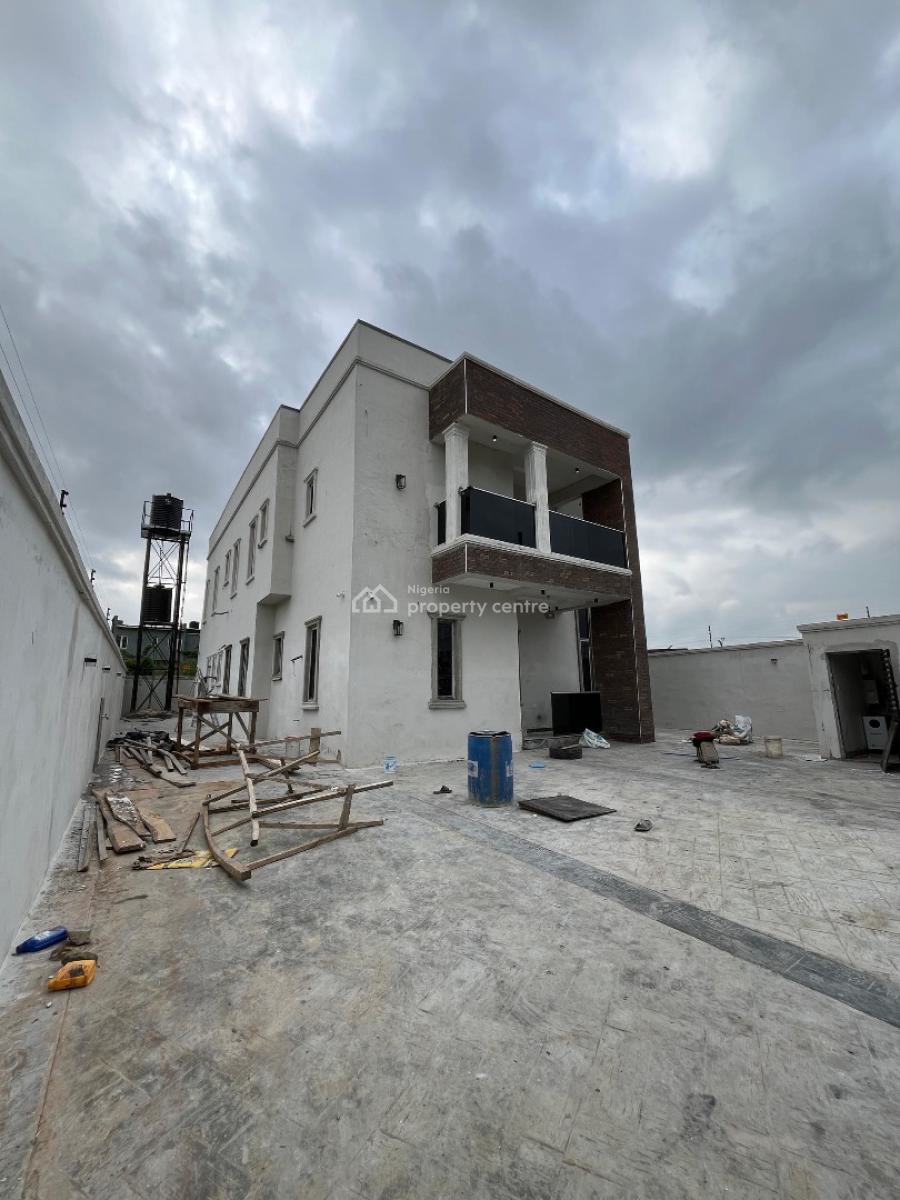 Newly Built Detached Duplex with 5k Va Inverter, 16 Solar Panel & Bq, Ample Car Park|fully Fitted Kitchen|marvel Floor|cctv|all Room En-suit, Opic, Isheri North, Lagos, Detached Duplex for Sale