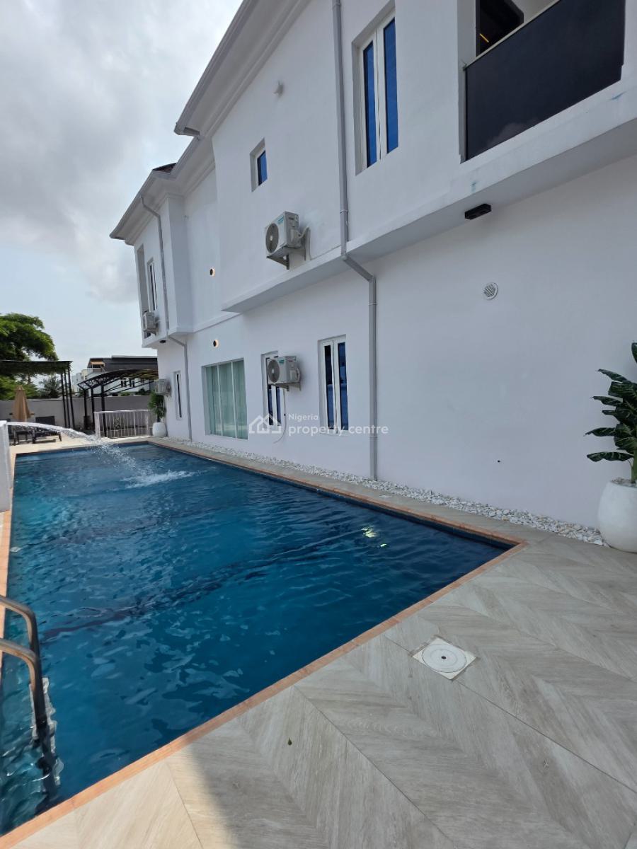 Contemporary 5bedrooms Fully Detached with Bq, Pinnock Beach Estate, Osapa, Lekki, Lagos, Detached Duplex for Sale