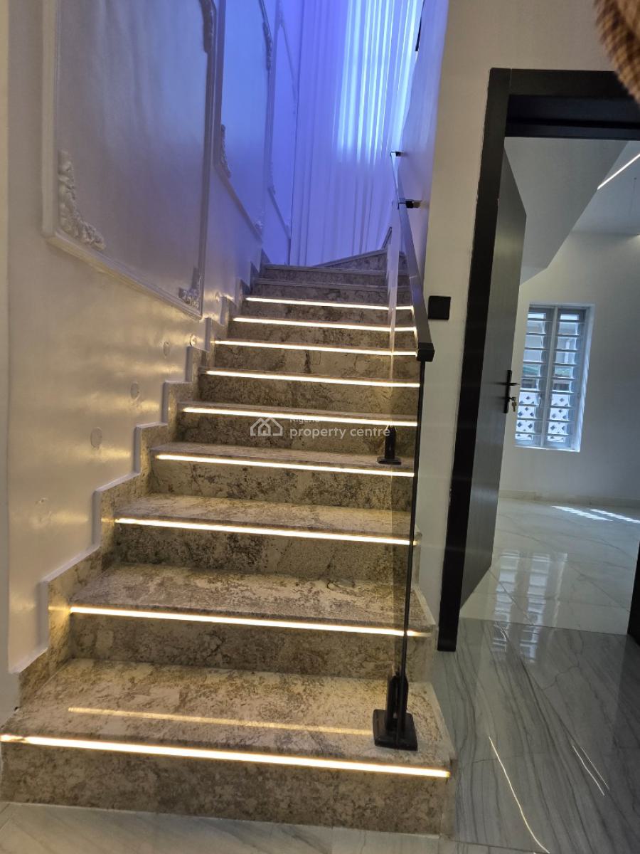 Contemporary 5bedrooms Fully Detached with Bq, Pinnock Beach Estate, Osapa, Lekki, Lagos, Detached Duplex for Sale