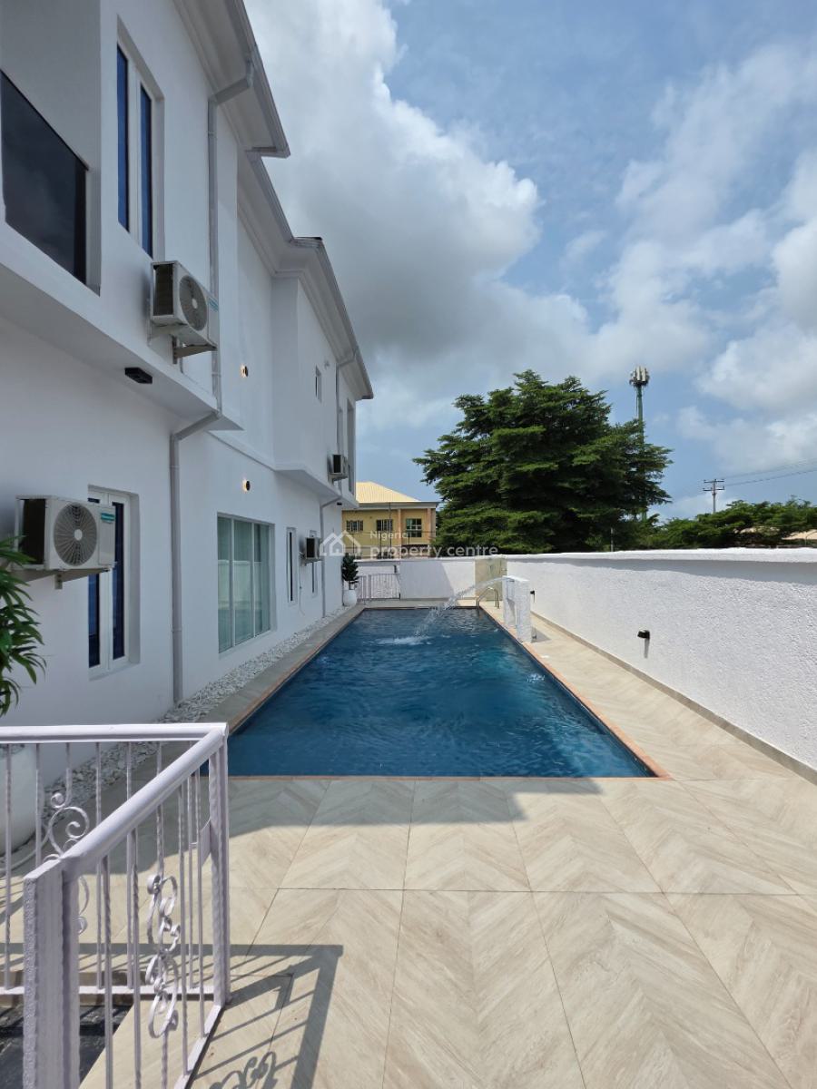 Contemporary 5bedrooms Fully Detached with Bq, Pinnock Beach Estate, Osapa, Lekki, Lagos, Detached Duplex for Sale