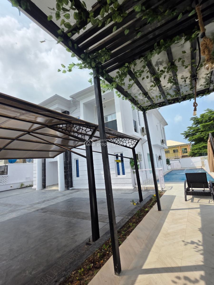 Contemporary 5bedrooms Fully Detached with Bq, Pinnock Beach Estate, Osapa, Lekki, Lagos, Detached Duplex for Sale
