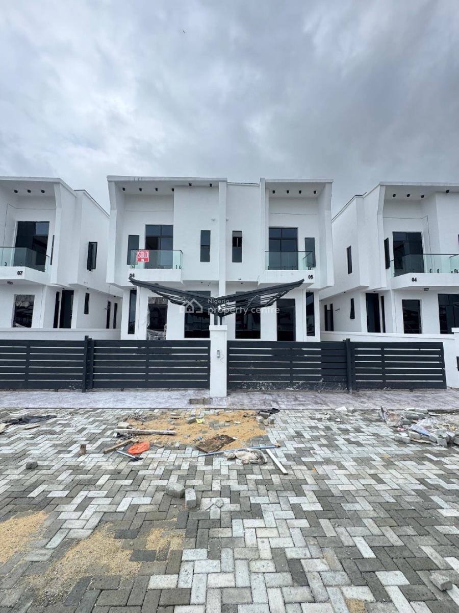 Newly Built 4 Bedroom Semi Detached Duplex Within a Gated Estate, Newly Built 4 Bedroom Duplex Within a Gated Estate in Orchid, Lekki, Lagos, Semi-detached Duplex for Sale