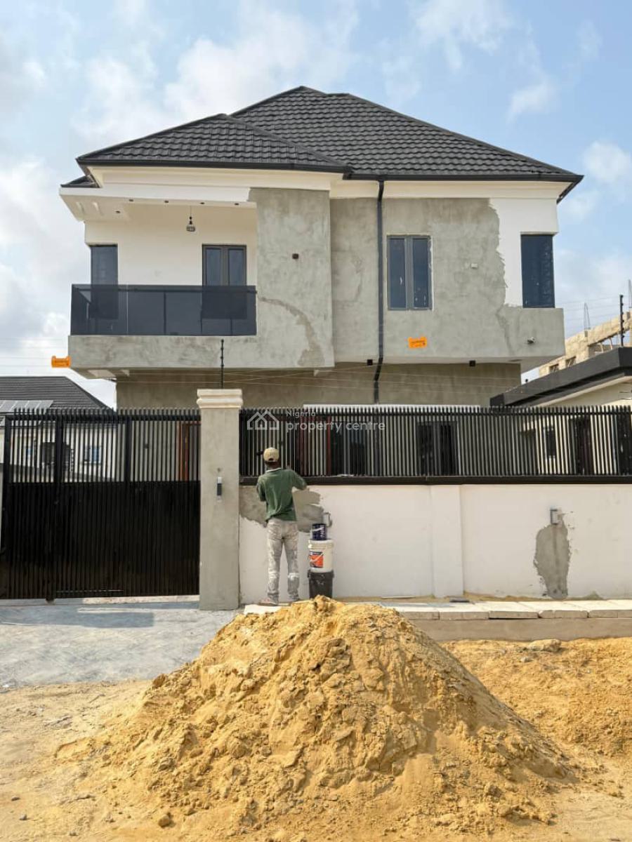 Affordable 5 Bedroom Fully Detached Duplex with Bq Suitable for Invest, Sangotedo Ajah Lekki, Sangotedo, Ajah, Lagos, Detached Duplex for Sale