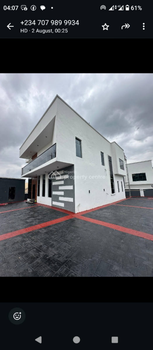 Elegant 4-bedroom Fully Detached Duplex  Carlton Gate Estate, Akobo G, Carlton Gate Estate, Ibadan South-west, Oyo, Detached Duplex for Sale