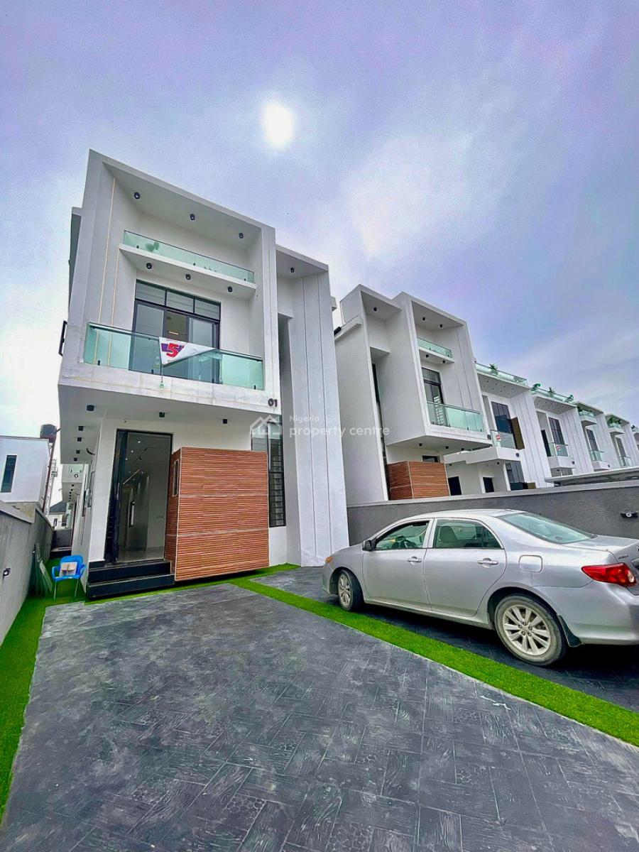 Decently Built 5-bedroom Fully Detached Duplex with Swimming Pool & Bq, Lekki Phase 2, Lekki, Lagos, Detached Duplex for Sale