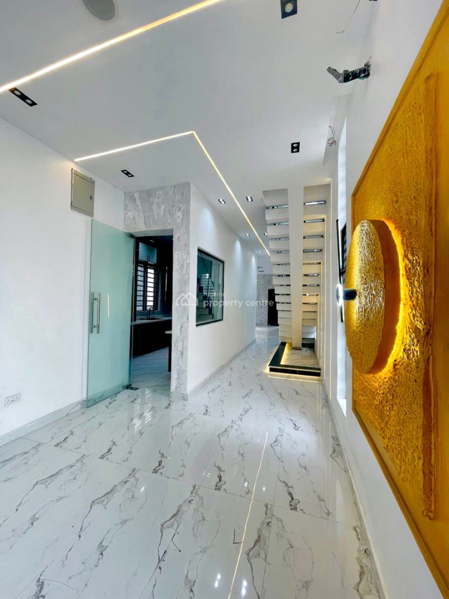 Decently Built 5-bedroom Fully Detached Duplex with Swimming Pool & Bq, Lekki Phase 2, Lekki, Lagos, Detached Duplex for Sale