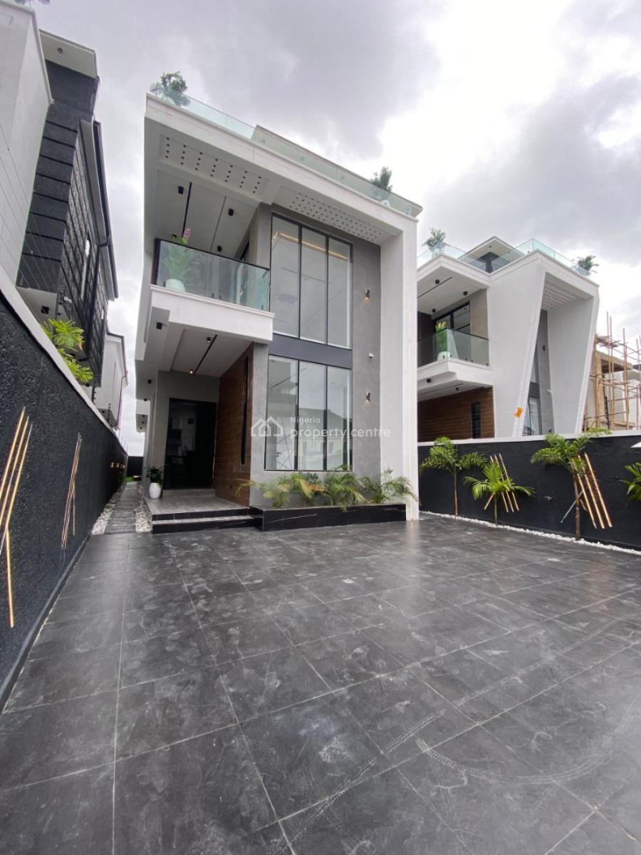 5 Bedroom Fully Detached Duplex with Bq & Swimming Pool, Lekki Palm City, Ajah, Lagos, Detached Duplex for Sale