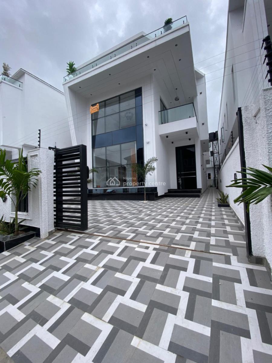 5 Bedroom Fully Detached Duplex with Bq & Swimming Pool, Lekki Palm City, Ajah, Lagos, Detached Duplex for Sale