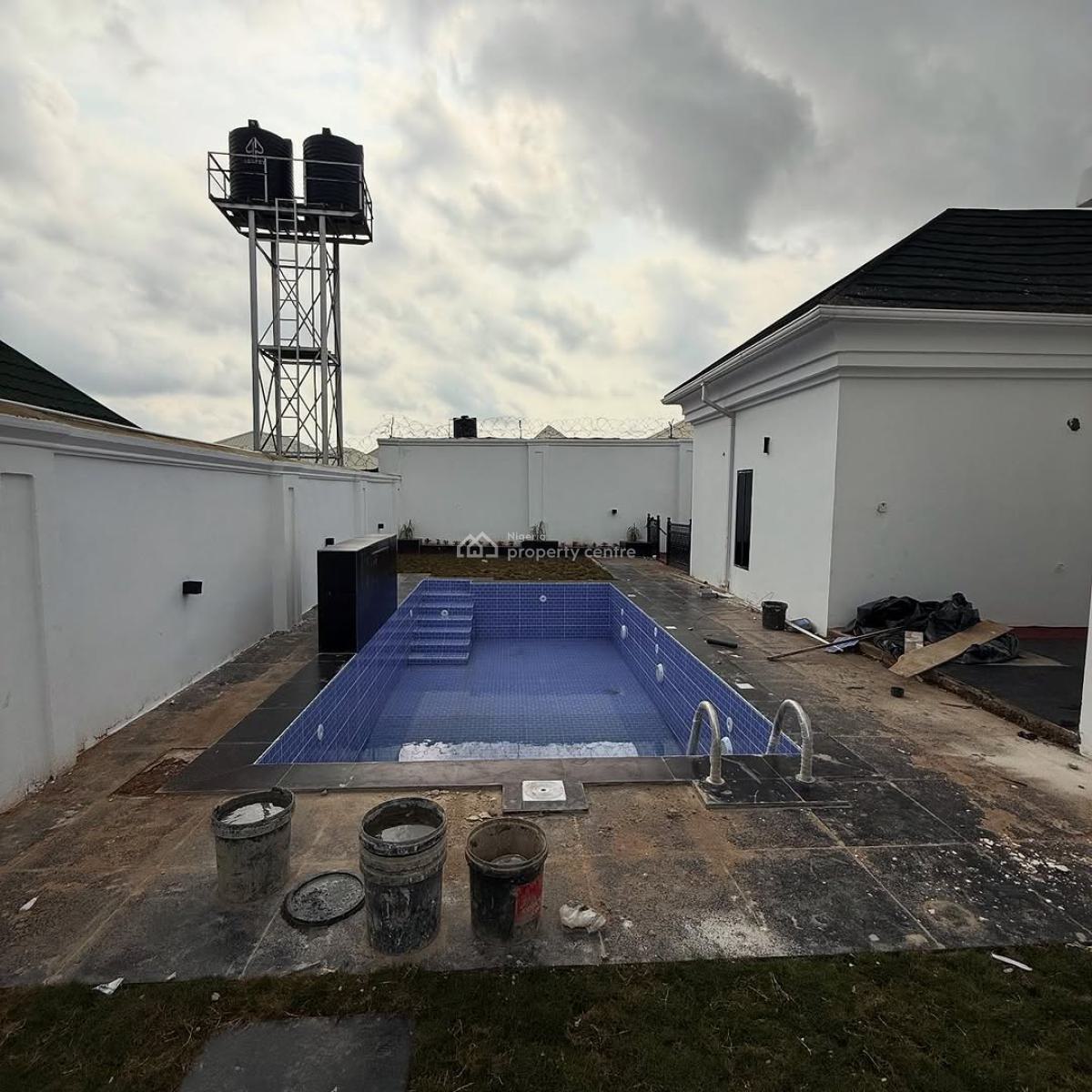 Premium 4 Bedroom Fully Detached Duplex with 2 Room Bq and a Pool, Lokogoma District, Abuja, Detached Duplex for Sale