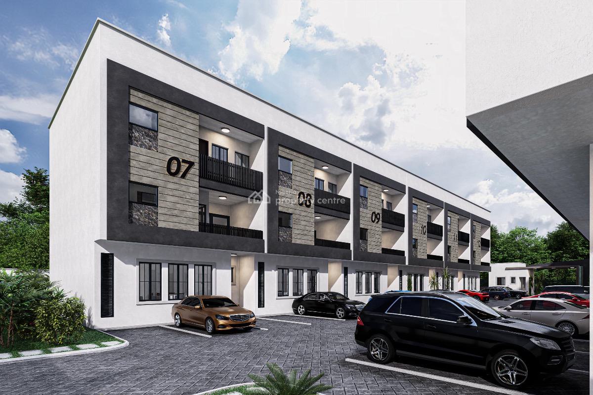 Unbeatable Offer of 4 Bedroom Corner Unit Terrace with Bq Pre-finished, Katampe 3mins to Maitama, Katampe, Abuja, Terraced Duplex for Sale