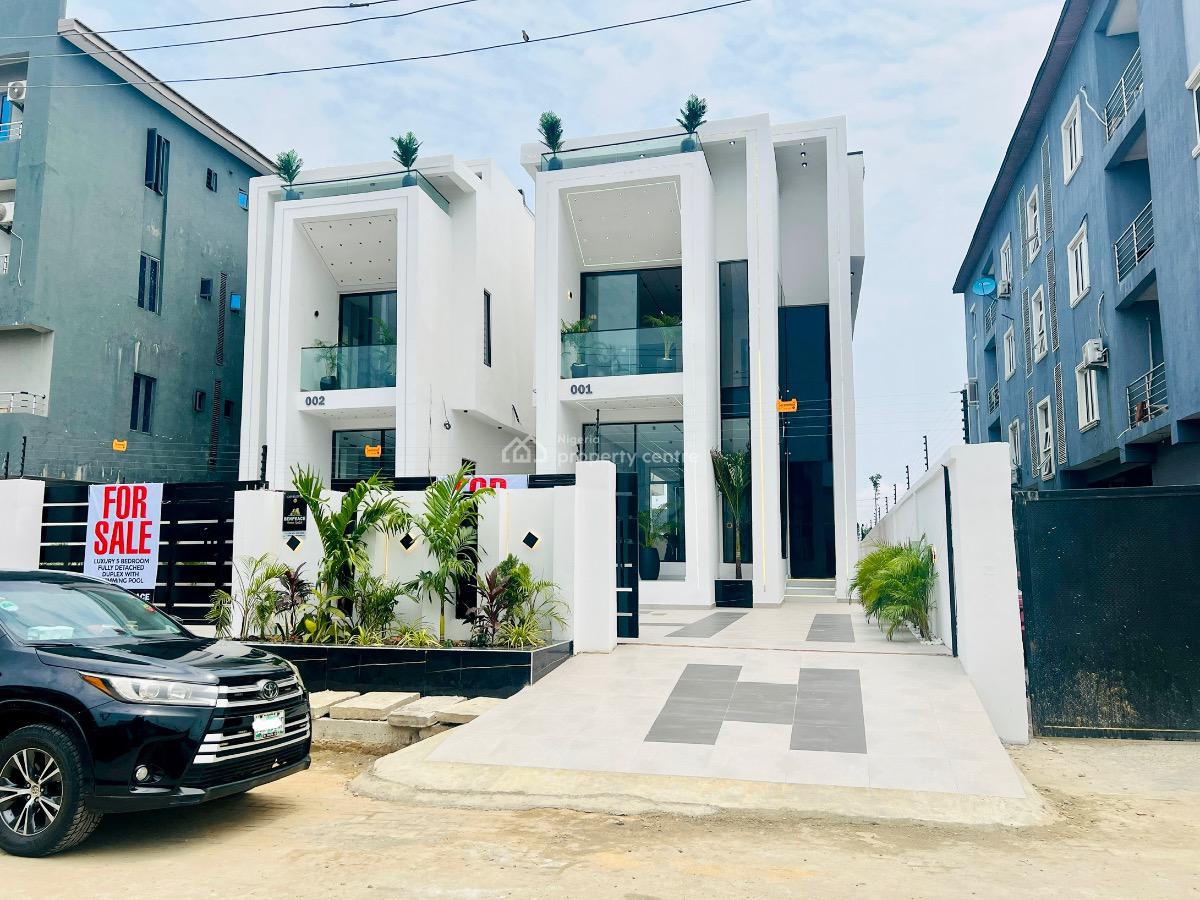 Magnificent 5 Bedroom Duplex with Swimming Pool, Oral Estate Lekki Lagos, Lekki, Lagos, Detached Duplex for Sale