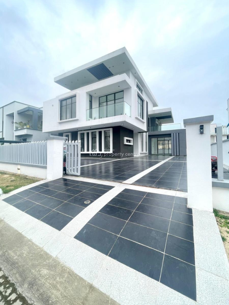 Ravishing 5 Bedroom Mansion on Over 500sqm, Fully Automated Home in Chevron Toll Gate,orchid Road, Lekki, Lagos, Detached Duplex for Sale
