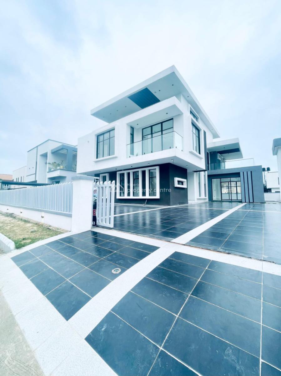 Ravishing 5 Bedroom Mansion on Over 500sqm, Fully Automated Home in Chevron Toll Gate,orchid Road, Lekki, Lagos, Detached Duplex for Sale