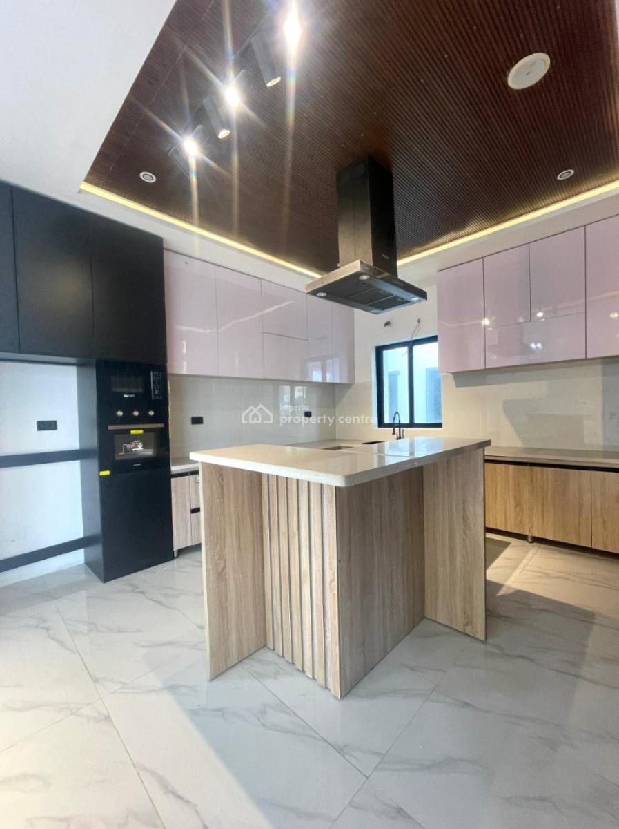 Ravishing 5 Bedroom Mansion on Over 500sqm, Fully Automated Home in Chevron Toll Gate,orchid Road, Lekki, Lagos, Detached Duplex for Sale