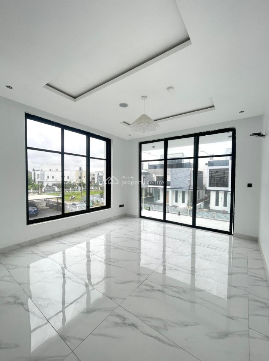 Ravishing 5 Bedroom Mansion on Over 500sqm, Fully Automated Home in Chevron Toll Gate,orchid Road, Lekki, Lagos, Detached Duplex for Sale