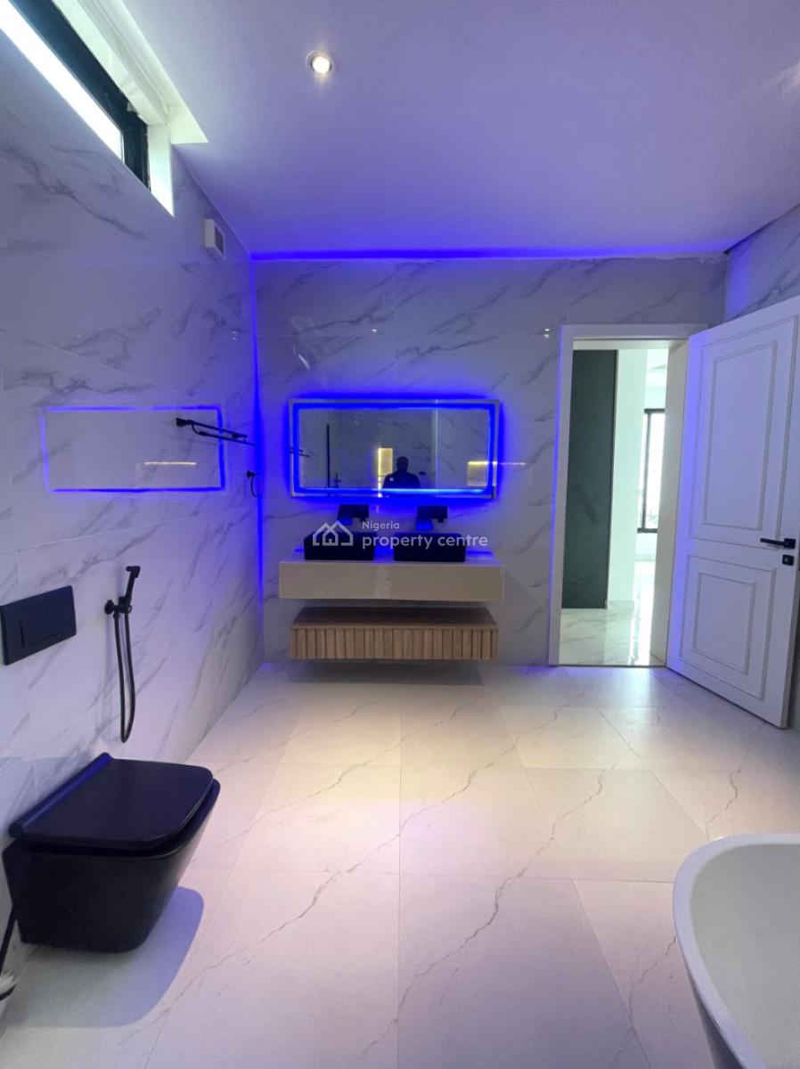 Ravishing 5 Bedroom Mansion on Over 500sqm, Fully Automated Home in Chevron Toll Gate,orchid Road, Lekki, Lagos, Detached Duplex for Sale
