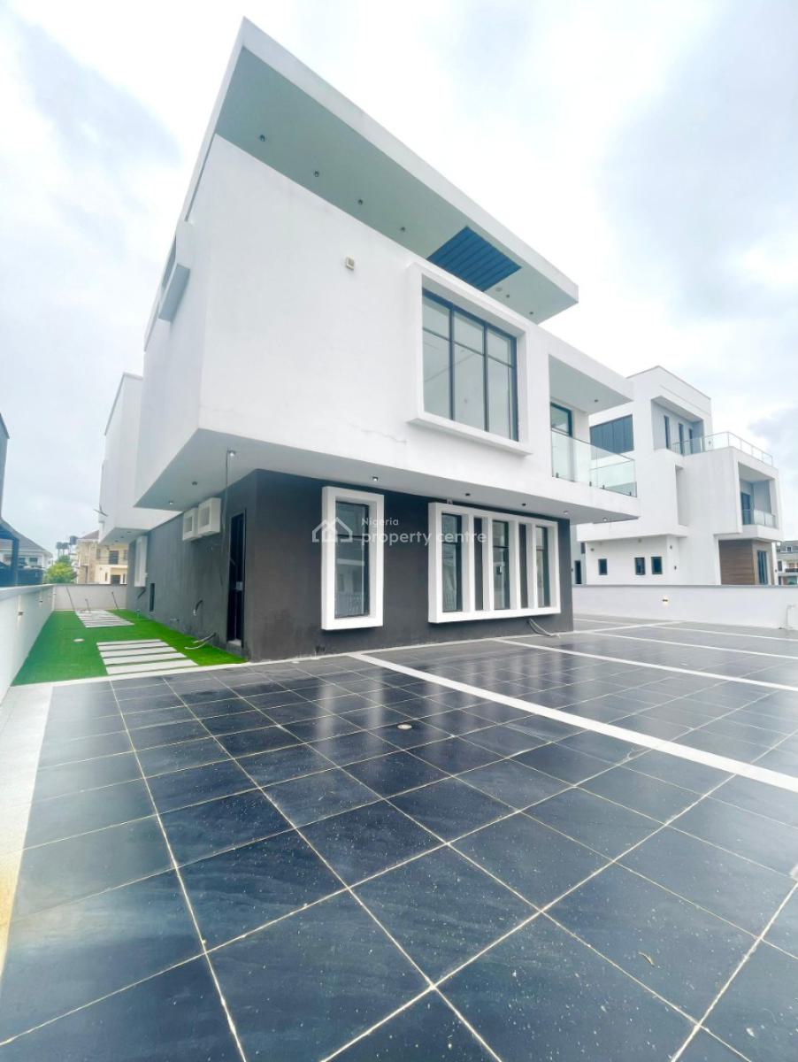 Ravishing 5 Bedroom Mansion on Over 500sqm, Fully Automated Home in Chevron Toll Gate,orchid Road, Lekki, Lagos, Detached Duplex for Sale