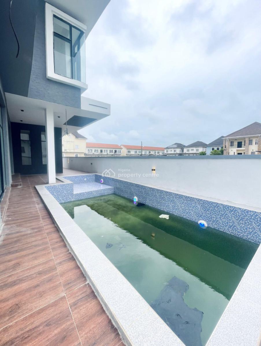 Ravishing 5 Bedroom Mansion on Over 500sqm, Fully Automated Home in Chevron Toll Gate,orchid Road, Lekki, Lagos, Detached Duplex for Sale