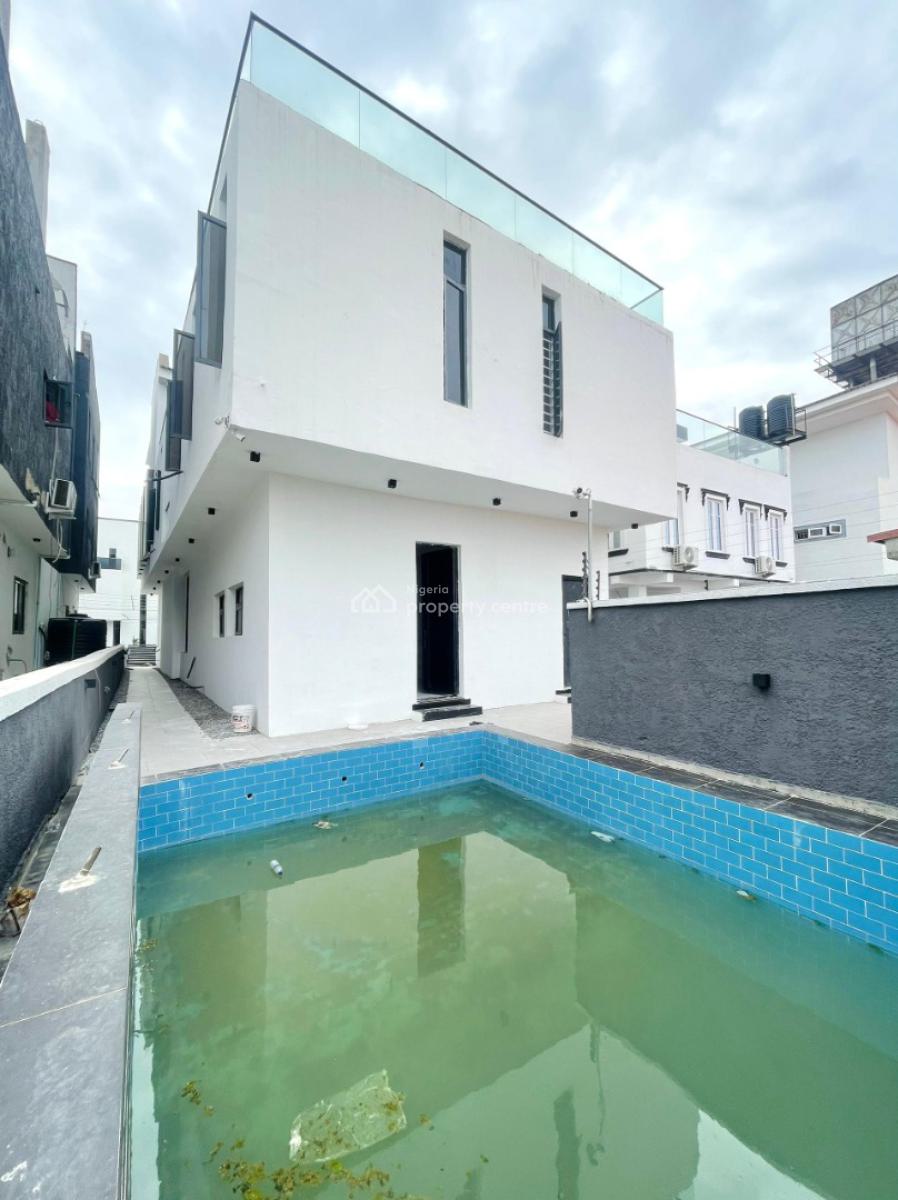 Gigantic 5 Bedroom Luxury Home Within a Prestigious Estate, State of The Art Home,chevron Toll Gate,orchid Road, Lekki, Lagos, Detached Duplex for Sale