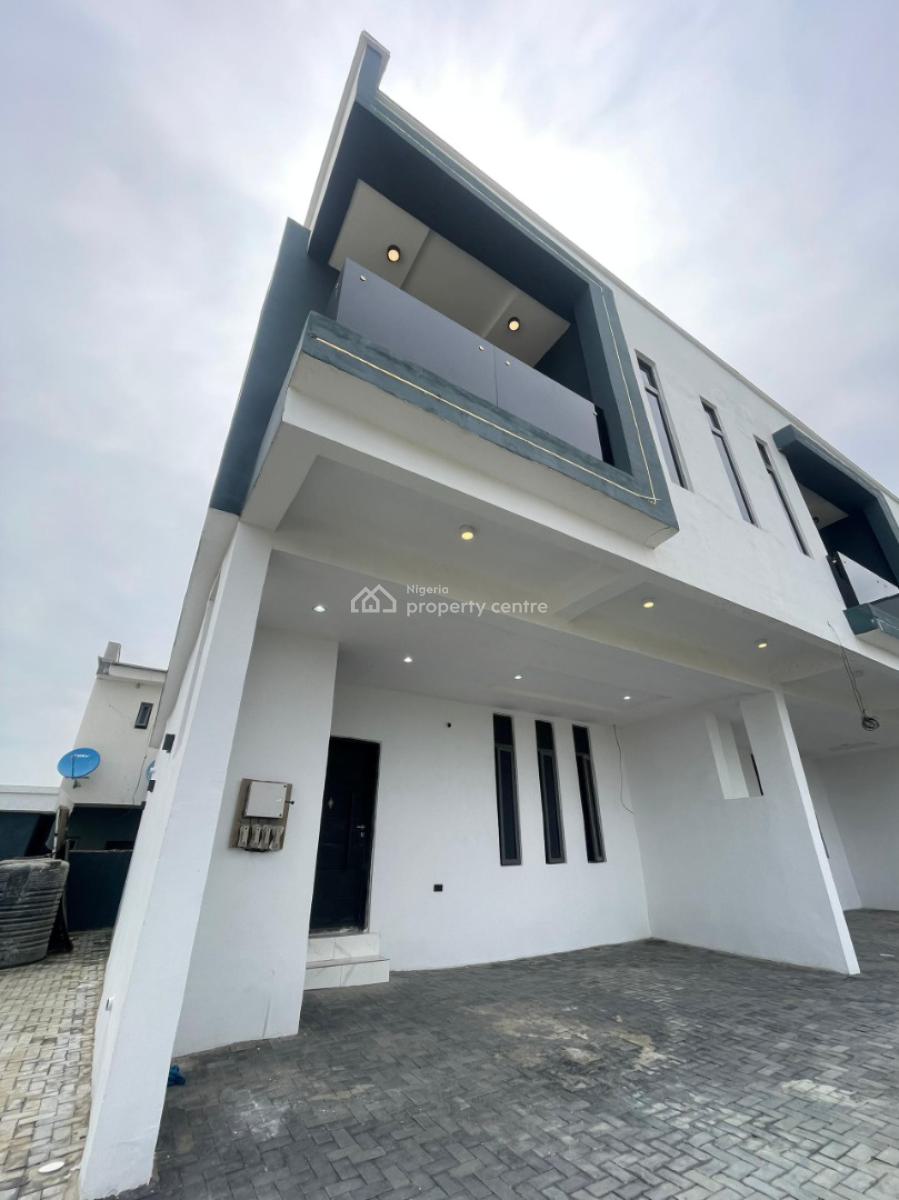 Very Spacious 4 Bedroom Terrace Duplex with Bq, Chevron Toll Gate, Orchid Road, Lekki, Lagos, Terraced Duplex for Sale