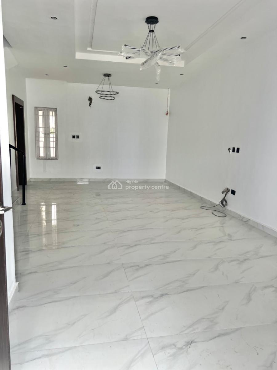 Contemporary 4bedroom Terrace with a Bq & Swimming Pool, Few Minutes From Lagos Business School, Sangotedo, Ajah, Lagos, Terraced Duplex for Sale