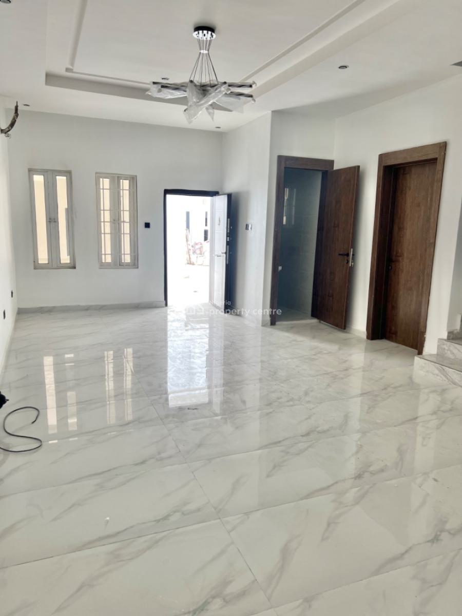 Contemporary 4bedroom Terrace with a Bq & Swimming Pool, Few Minutes From Lagos Business School, Sangotedo, Ajah, Lagos, Terraced Duplex for Sale