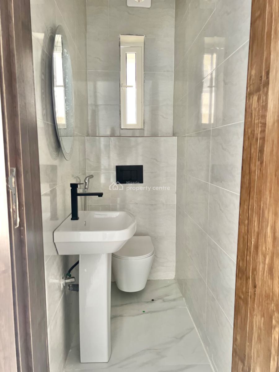 Contemporary 4bedroom Terrace with a Bq & Swimming Pool, Few Minutes From Lagos Business School, Sangotedo, Ajah, Lagos, Terraced Duplex for Sale