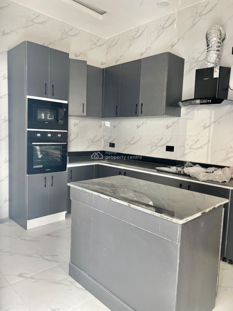 Contemporary 4bedroom Terrace with a Bq & Swimming Pool, Few Minutes From Lagos Business School, Sangotedo, Ajah, Lagos, Terraced Duplex for Sale
