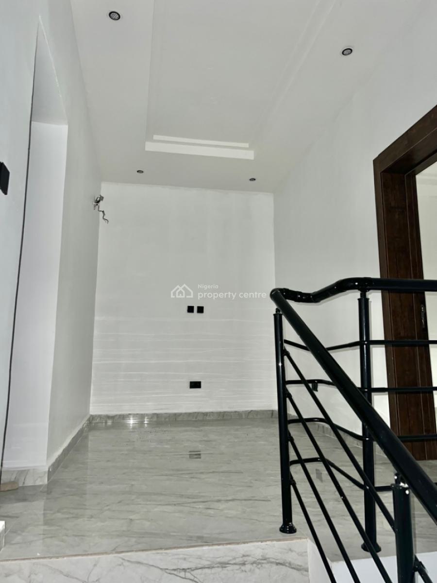 Contemporary 4bedroom Terrace with a Bq & Swimming Pool, Few Minutes From Lagos Business School, Sangotedo, Ajah, Lagos, Terraced Duplex for Sale