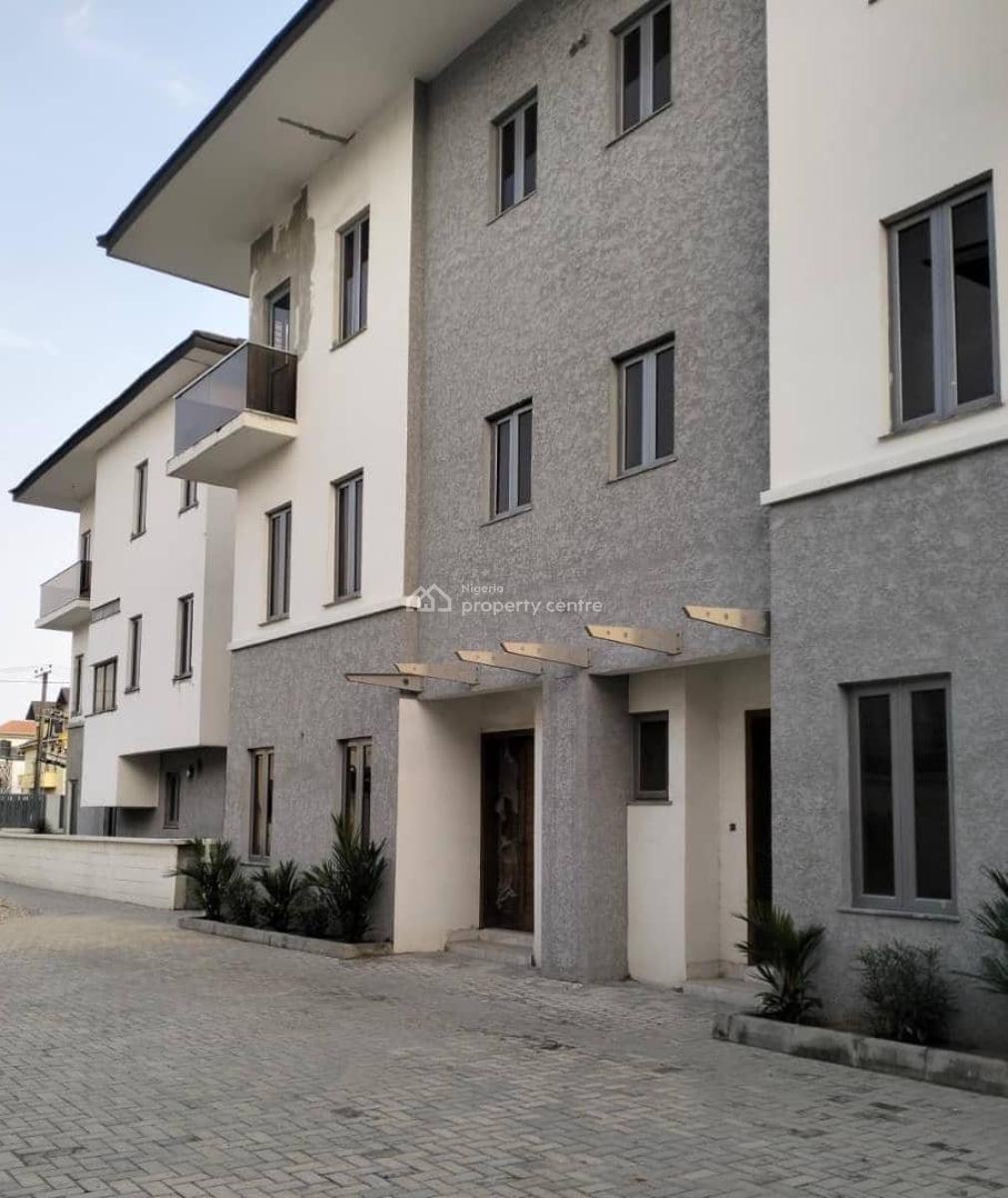 Self Serviced 4 Nos. of 4 Bedroom Semi-detached Houses with a Bq Each, Oniru, Victoria Island (vi), Lagos, Semi-detached Duplex for Rent
