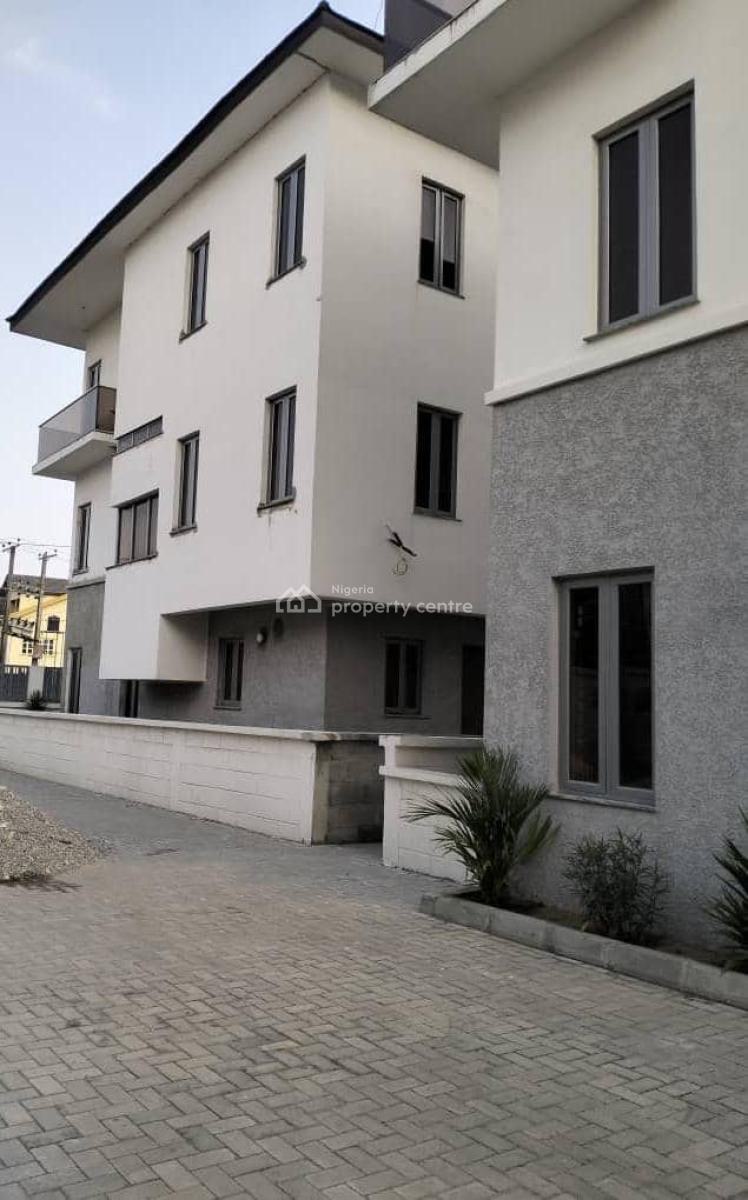 Self Serviced 4 Nos. of 4 Bedroom Semi-detached Houses with a Bq Each, Oniru, Victoria Island (vi), Lagos, Semi-detached Duplex for Rent