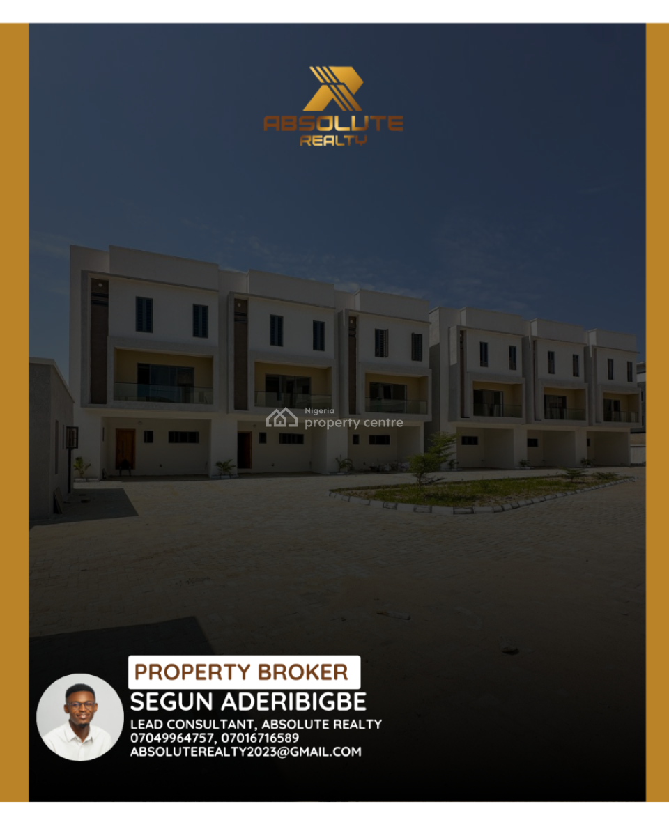 Astonishing 4 Bedroom Terraced Duplex, Lekki, Lekki Phase 1, Lekki, Lagos, House for Sale