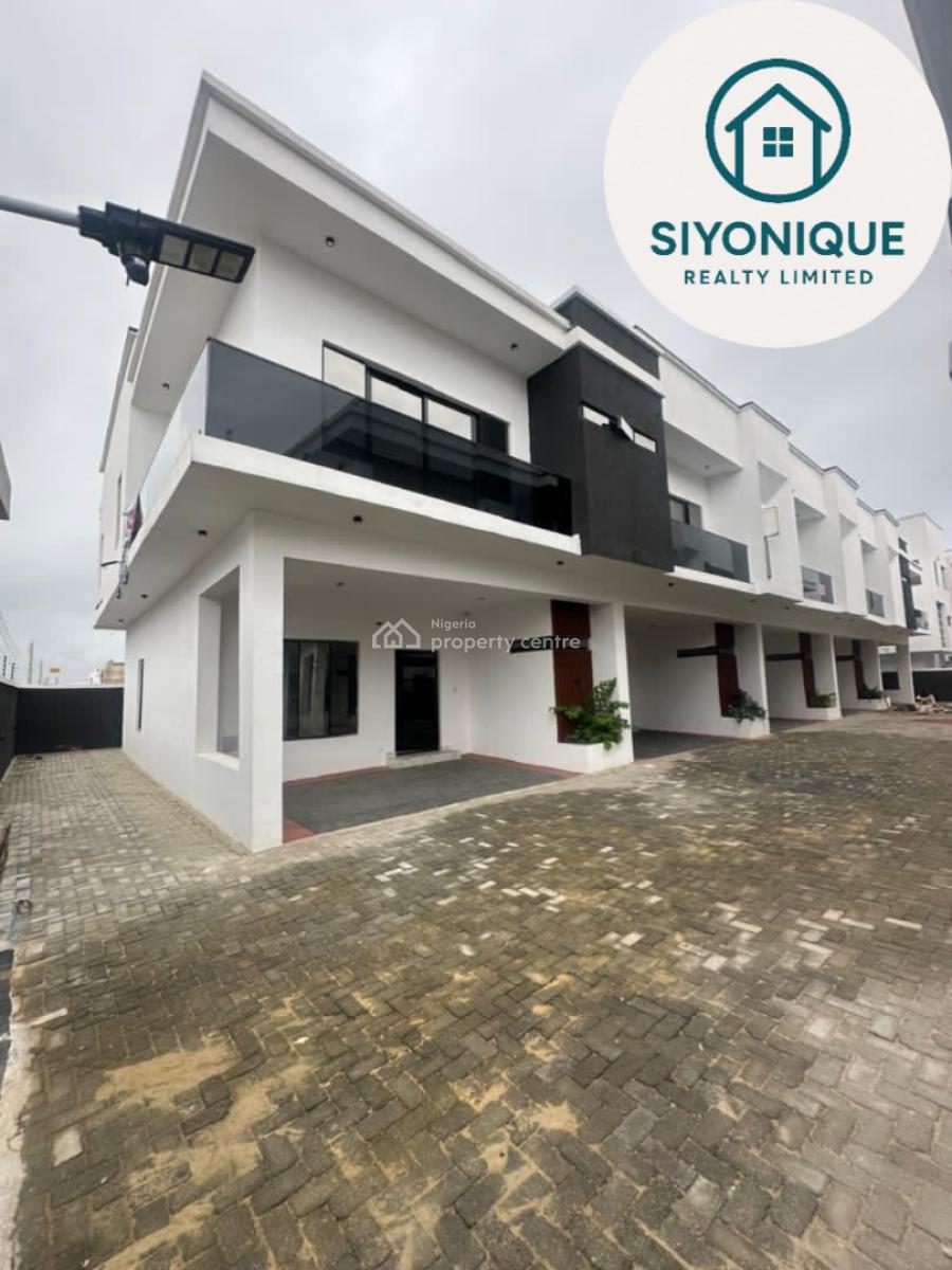 Most Affordable 4 Bedroom Terrace Duplex with Bq, Ikota, Lekki, Lagos, Terraced Duplex for Sale