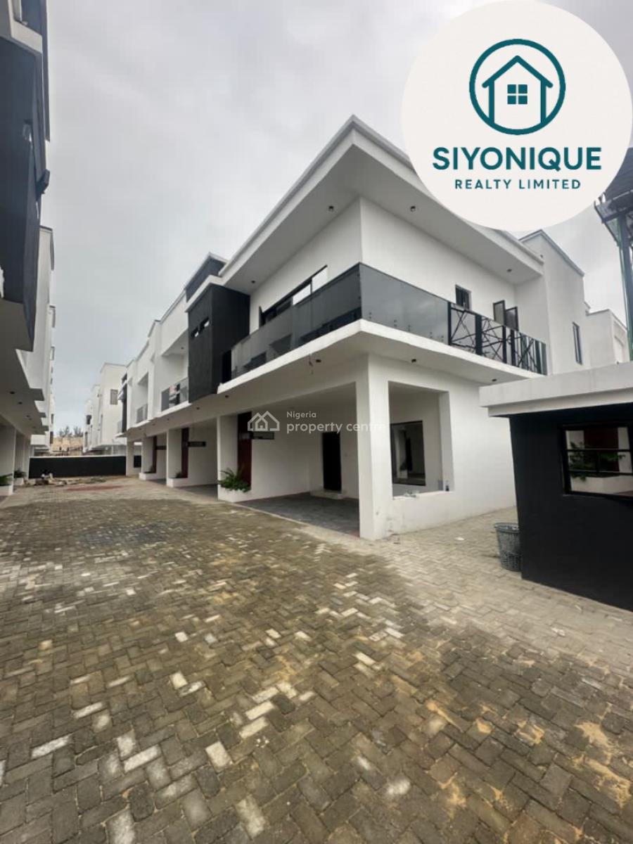 Most Affordable 4 Bedroom Terrace Duplex with Bq, Ikota, Lekki, Lagos, Terraced Duplex for Sale