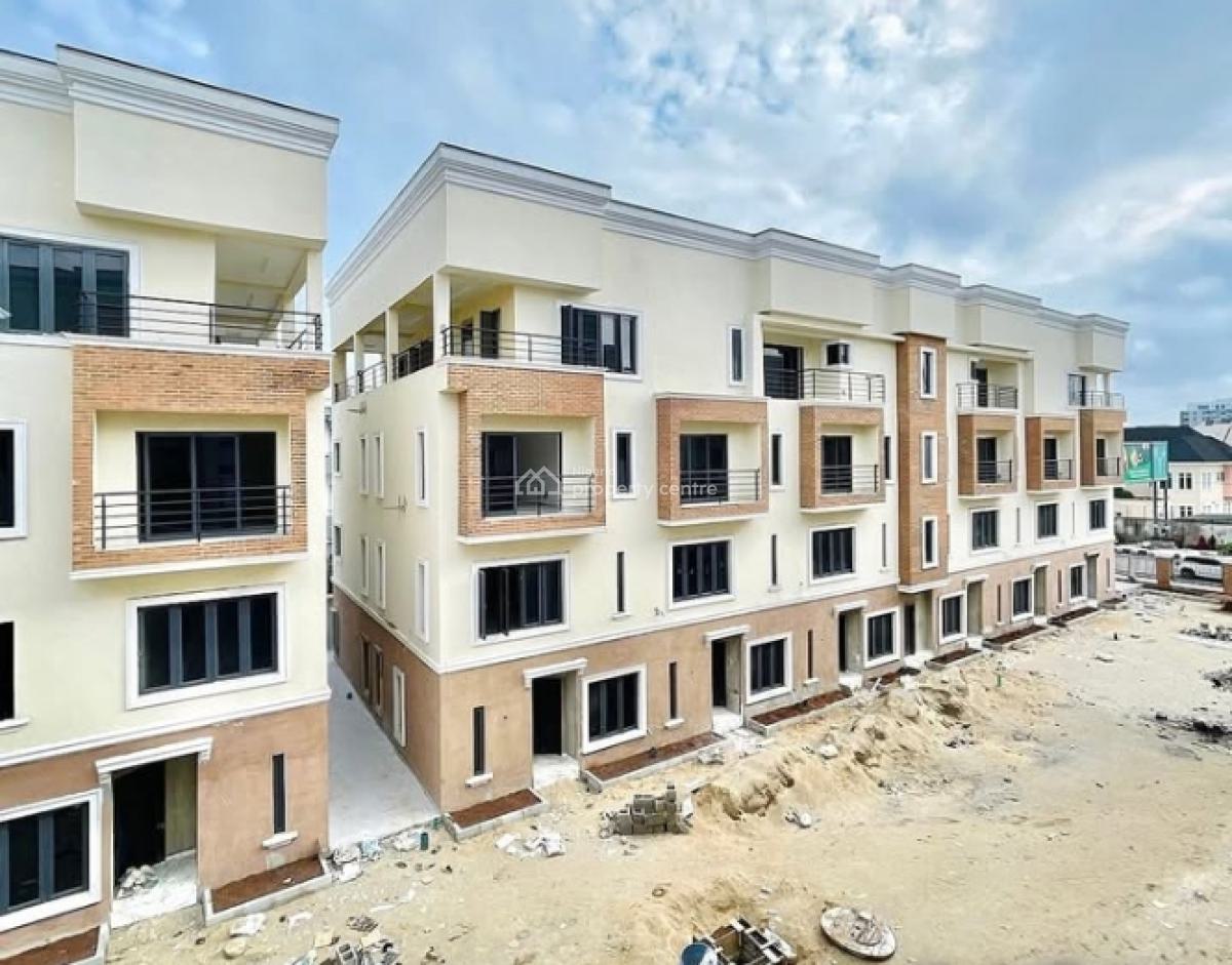 Brand New 4 Bedroom Terrace House with Bq, Lekki Phase 1, Lekki, Lagos, Terraced Duplex for Sale