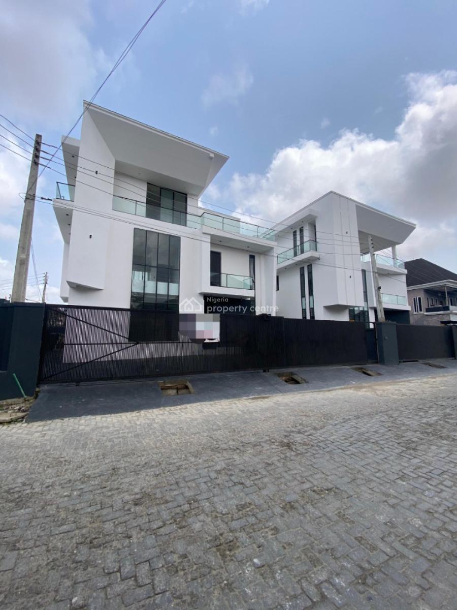 5 Bedroom Fully Detached Duplex with Cinema,pool ,kitchenette and Bq, Osapa London, Osapa, Lekki, Lagos, Detached Duplex for Sale