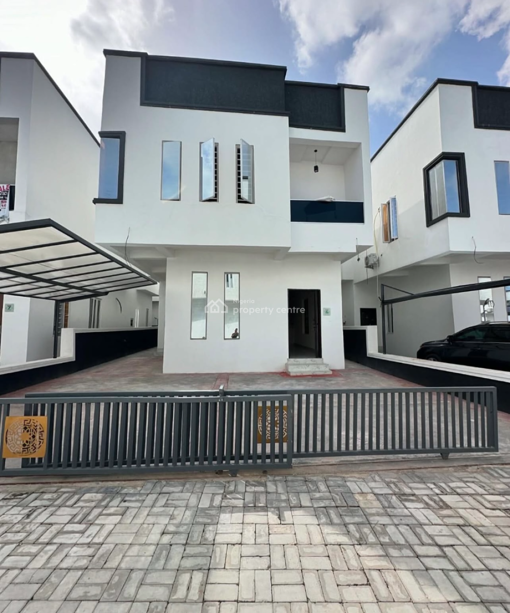 Four Bedroom Fully Detached Duplex, Ikota, Lekki, Lagos, Detached Duplex for Rent