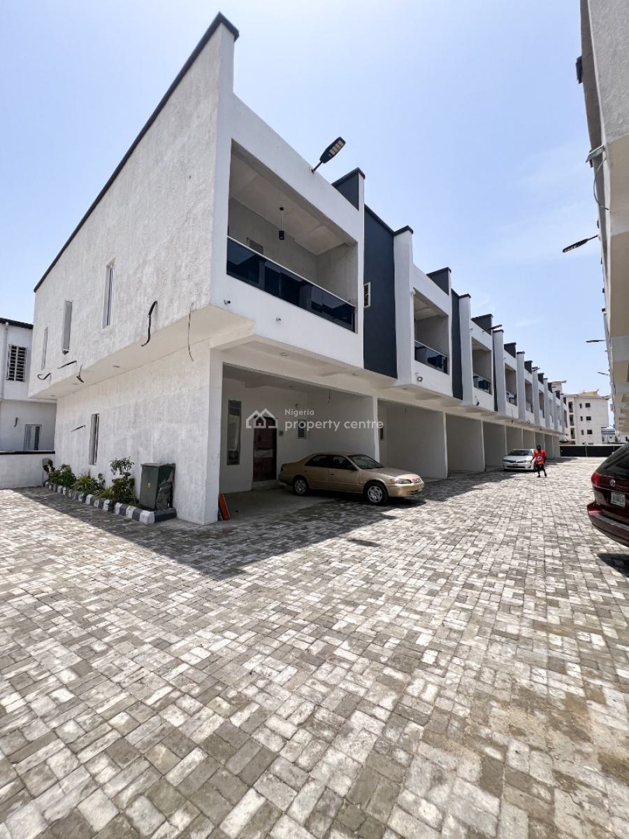 Four Bedroom Terrace Duplex, Ikota, Lekki, Lagos, Terraced Duplex for Rent