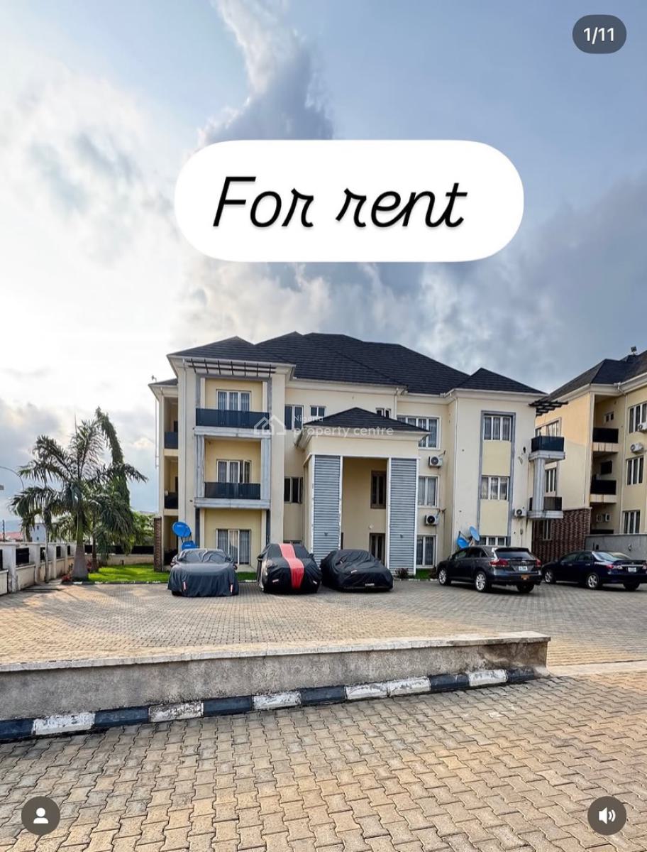 Beautiful 3 Bedrooms Spacious & Serviced Apartment ,tarred Road, Serene Neighborhood, Katampe Extension, Katampe, Abuja, Flat / Apartment for Rent