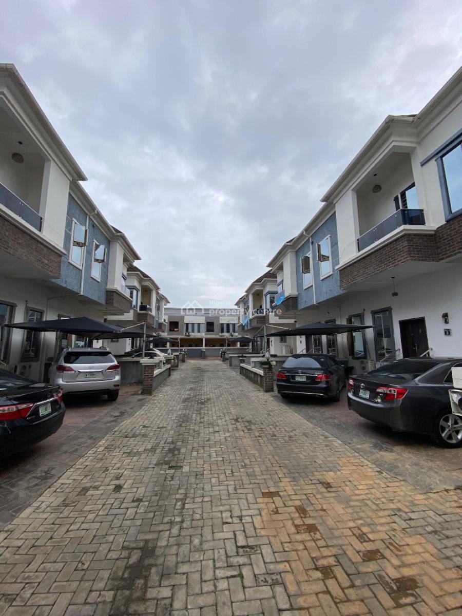 Nicely Built 2 Bedroom Terrace Duplex with Gen House and Security Post, Ikota, Lekki, Lagos, Terraced Duplex for Sale