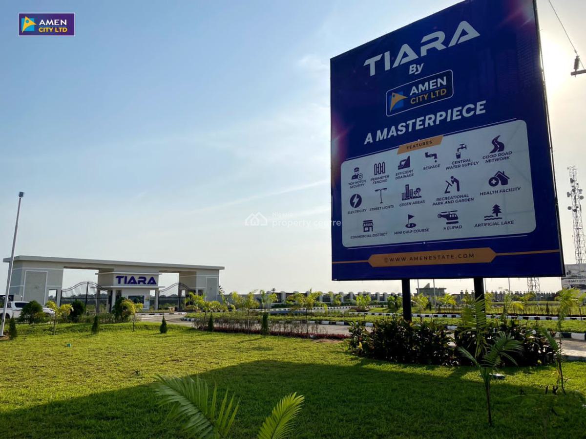 504sqm Corner Piece Tiara Estate, Opposite Lekki Intl Airport, Ibeju Lekki, Eleko, Ibeju Lekki, Lagos, Land for Sale