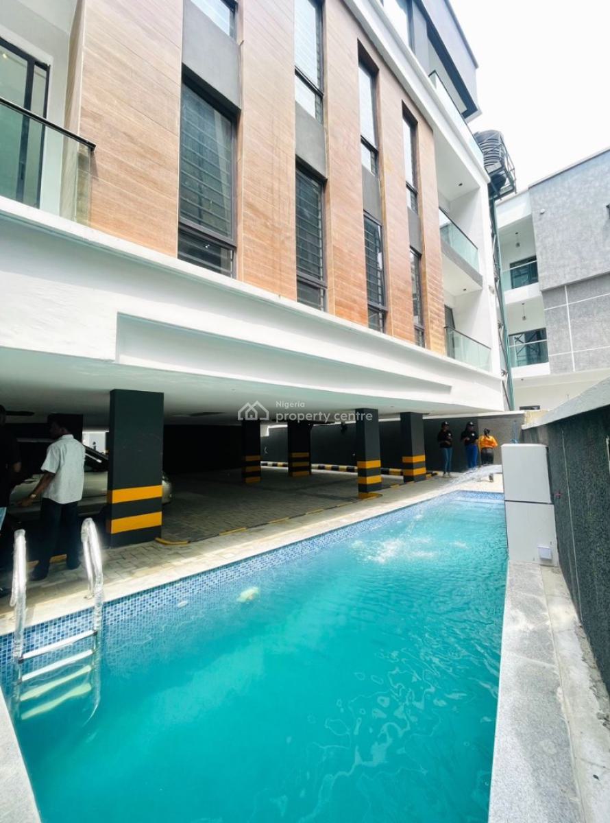 Fully Serviced 2 Bedroom Apartment with Swimming Pool and Gym, Suitable for Airbnb & Great Rental Value, Ologolo, Lekki, Lagos, Flat / Apartment for Sale