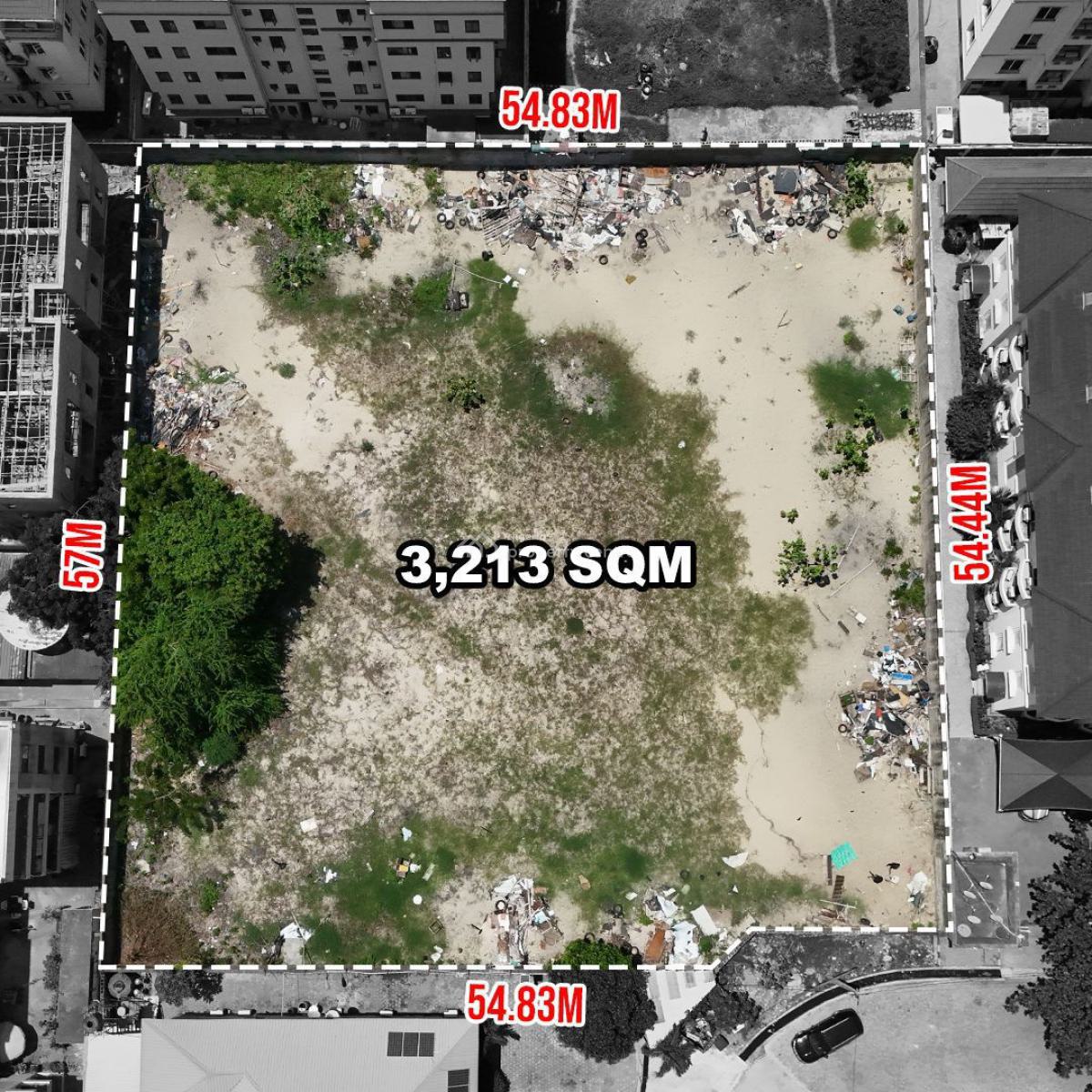 3,213sqm Residential Land in a Very Good Location, Oniru, Victoria Island (vi), Lagos, Residential Land for Sale