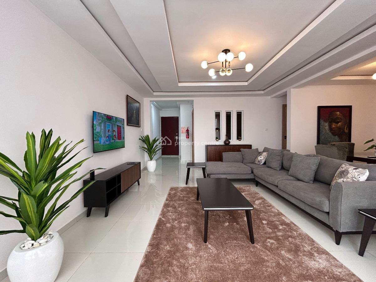 Waterfront Luxurious 4 Bedroom Apartment, Banana Island Road, Ikoyi, Lagos, Flat / Apartment Short Let