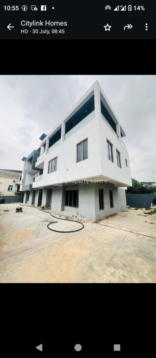 Luxurious 5-bedroom Semi-detached Duplex + Bq & Office  Ikeja Gra, La, Ikeja Gra, Ikeja, Lagos, Detached Duplex for Sale