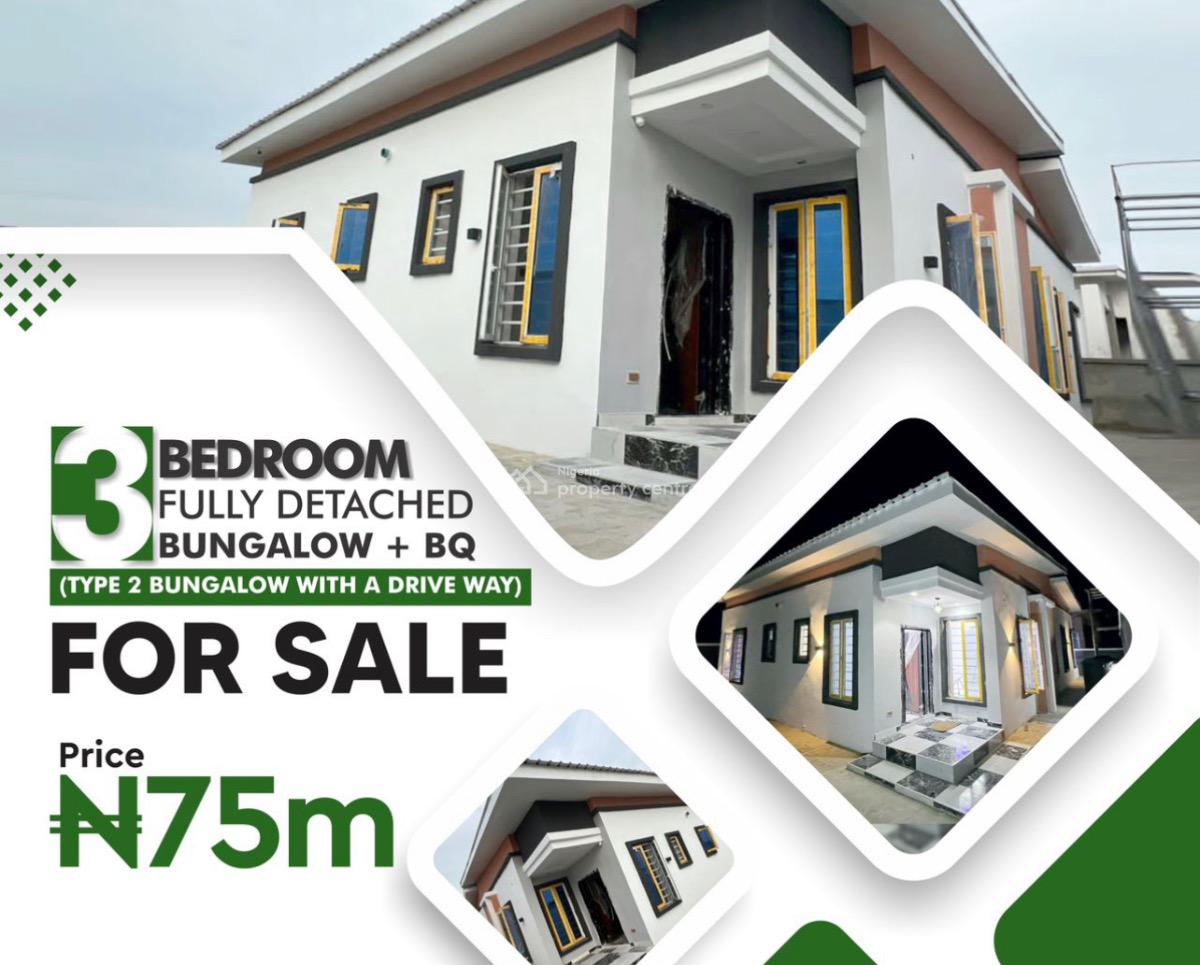 Court Estate, Oribanwa,, Ibeju Lekki, Lagos, Detached Bungalow for Sale