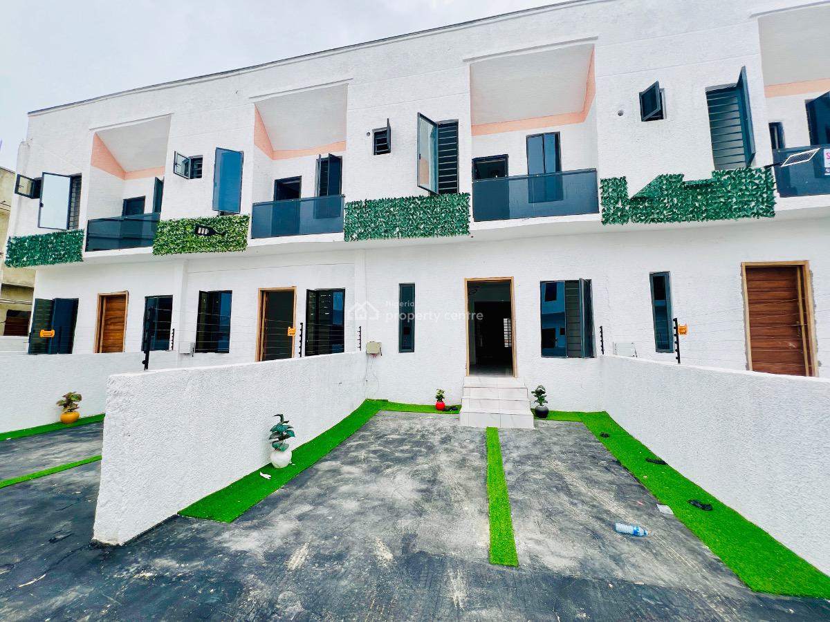 Newly Built 3 Bedroom Terrace Duplex, Abraham Adesanya, Ajah, Lagos, Terraced Duplex for Sale