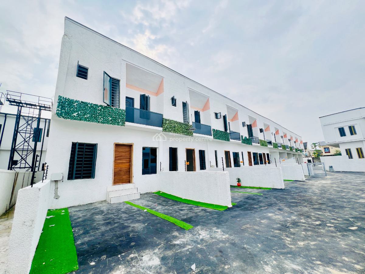Newly Built 3 Bedroom Terrace Duplex, Abraham Adesanya, Ajah, Lagos, Terraced Duplex for Sale