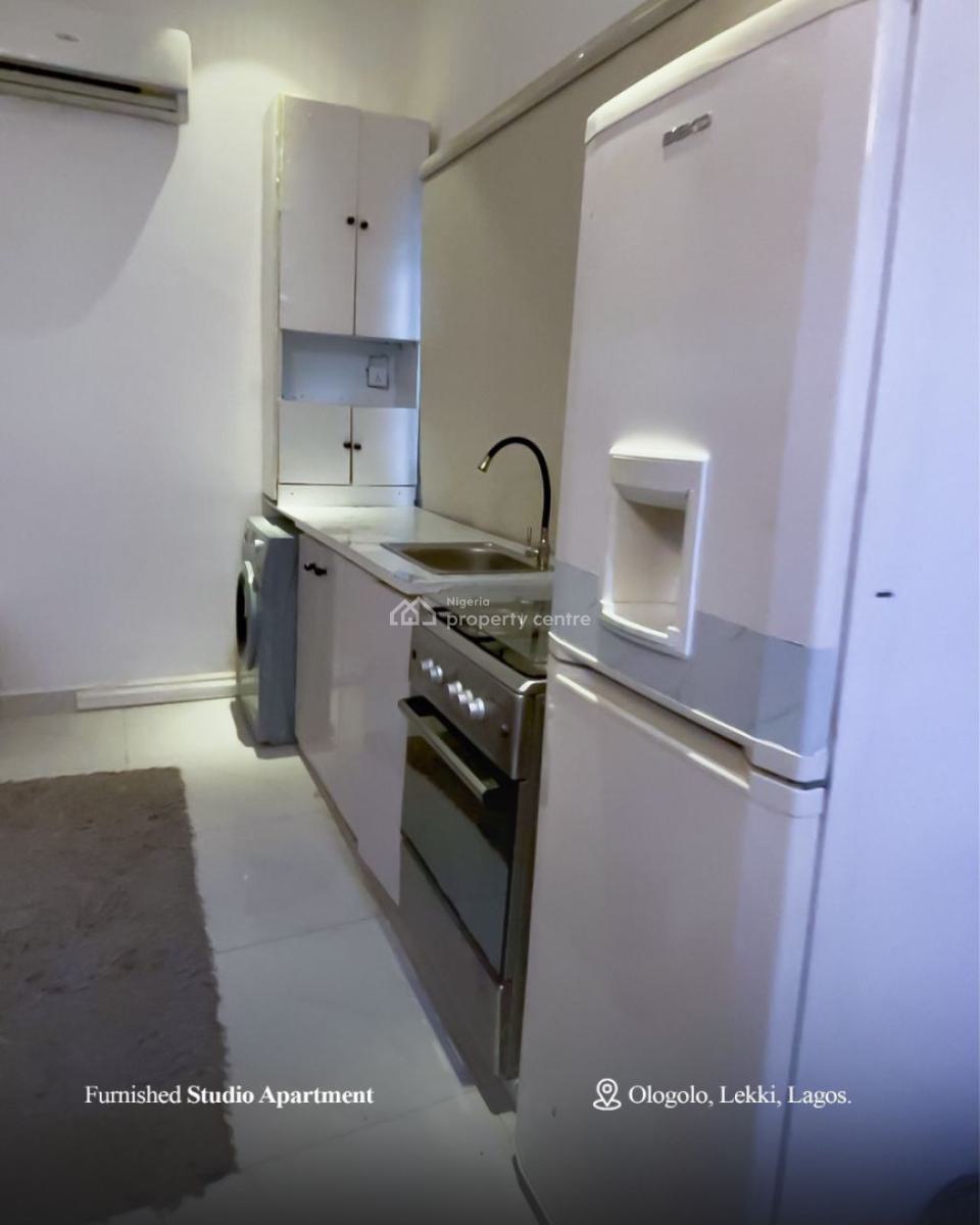 Modern Fully Furnished Studio Apartment with Style + Comfort, Spg Road, Ologolo, Lekki, Lagos, Flat / Apartment for Rent