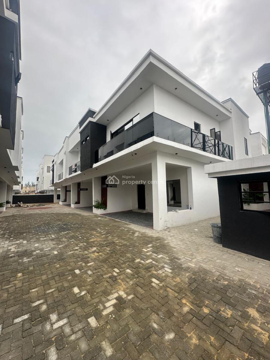 Family Size 4 Bedroom Terrace + Bq, Ikota, Lekki, Lagos, Terraced Duplex for Sale